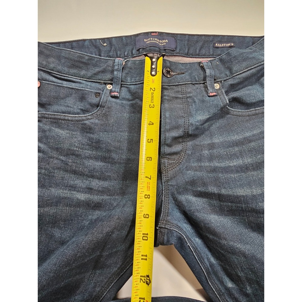 Scotch And Soda Men's Jeans 31x32 Ralston Blauw Preppy - Picture 8 of 15